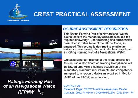 Crest Maritime Assessment .